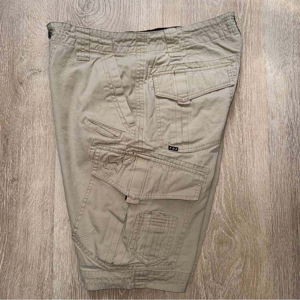 Fox Men’s Slambozo Cargo Shorts | 31 | Dark Khaki - Picture 8 of 9